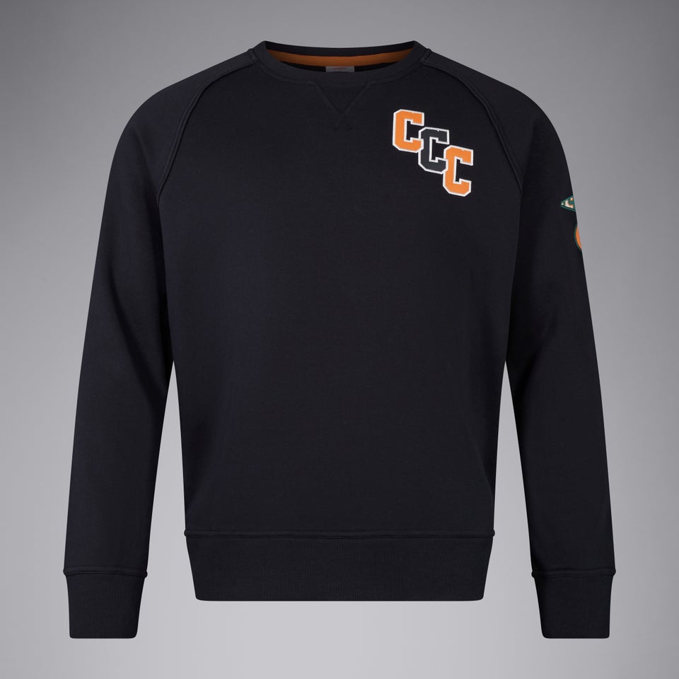 Mens Captains Crew Black