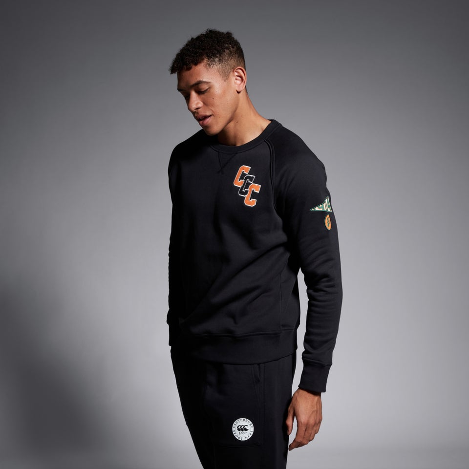 Mens Captains Crew Black