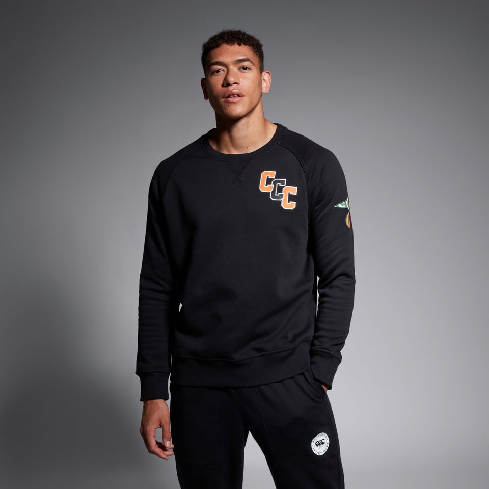 Mens Captains Crew Black
