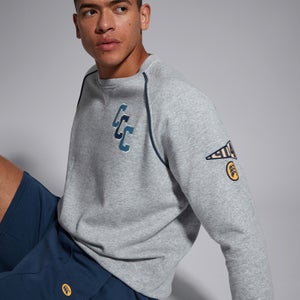 Mens Captains Crew Grey