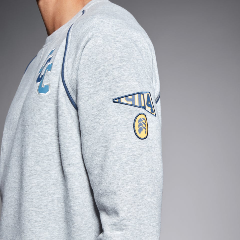 Mens Captains Crew Grey