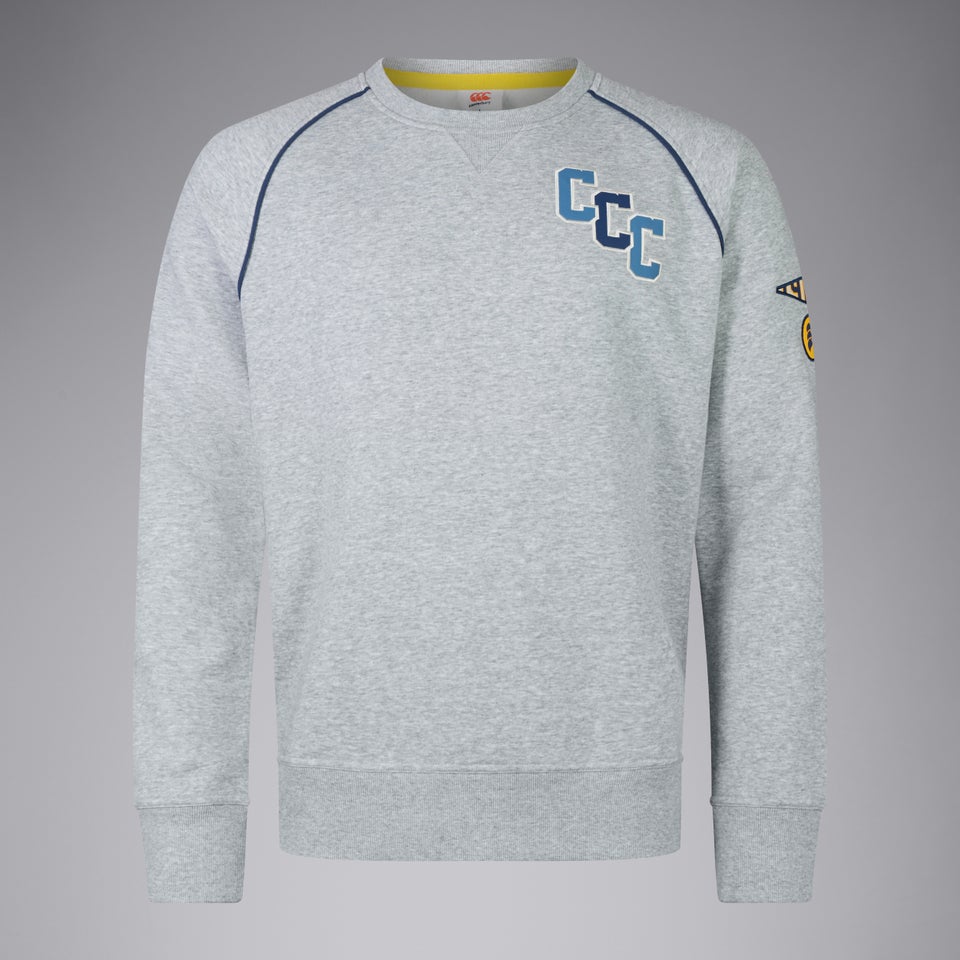 Mens Captains Crew Grey