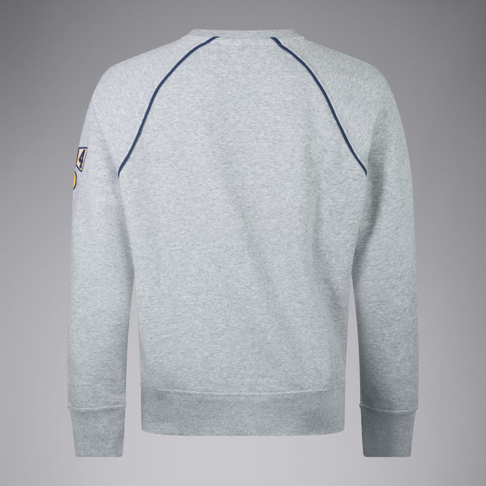 Mens Captains Crew Grey