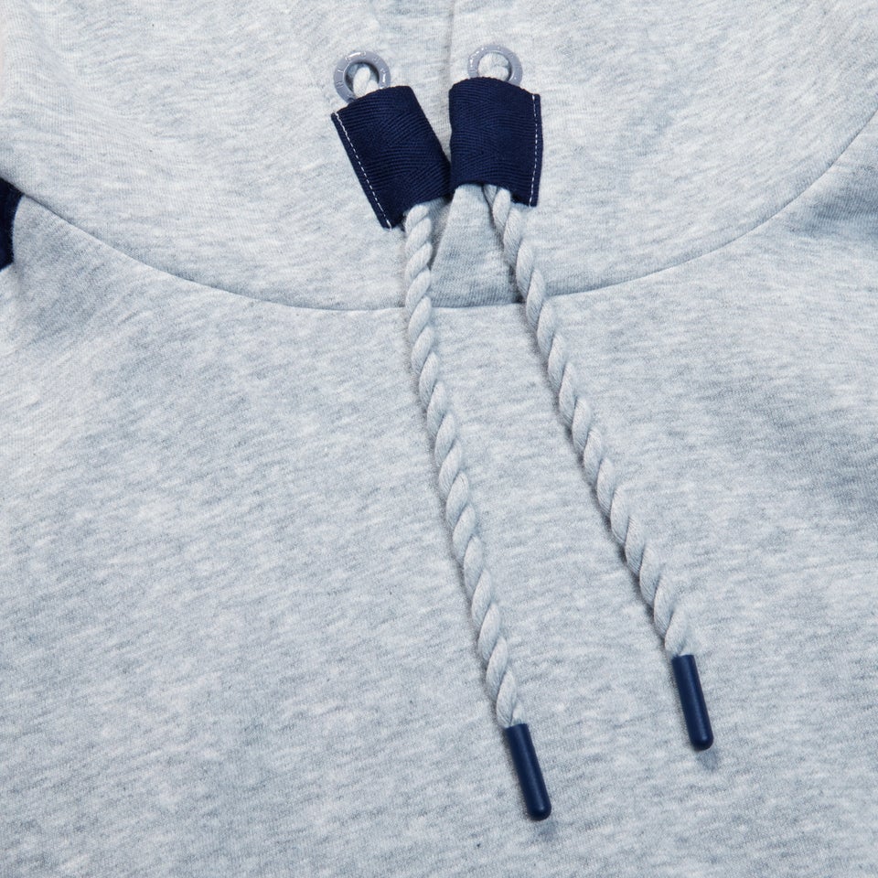 Mens The Clash Overhead Hoodie Grey