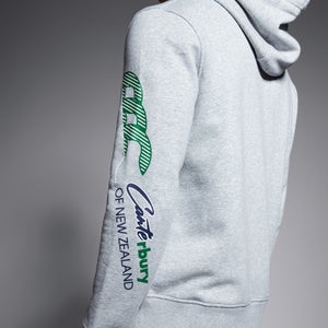 Mens The Clash Overhead Hoodie Grey