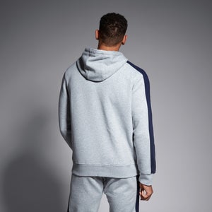 Mens The Clash Overhead Hoodie Grey