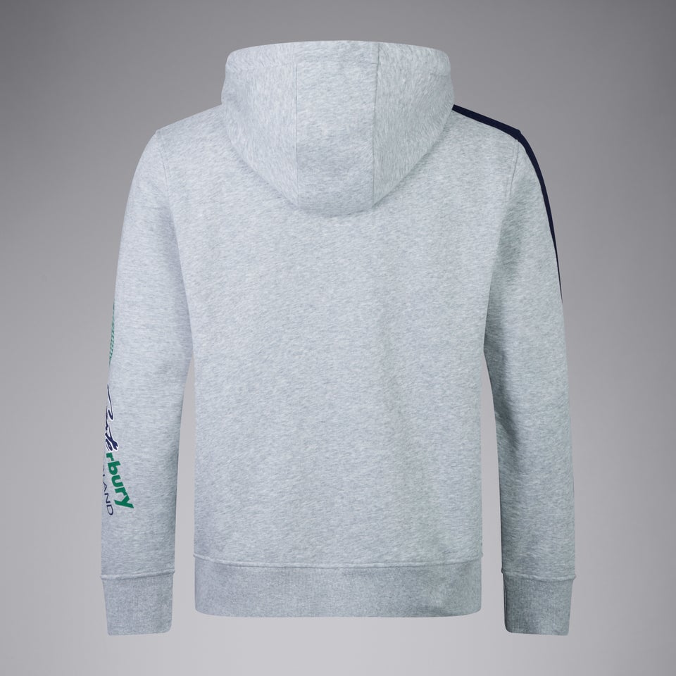 Mens The Clash Overhead Hoodie Grey