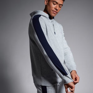 Mens The Clash Overhead Hoodie Grey