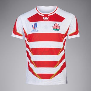 CANTERBURY JAPAN HOME PRO JSY RWC23 AM WHITE/RED - L