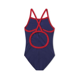 Girl's Endurance+ Flyback One Piece Navy