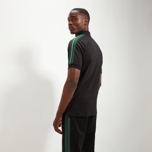 Poloshirt Morella für Herren, Schwarz