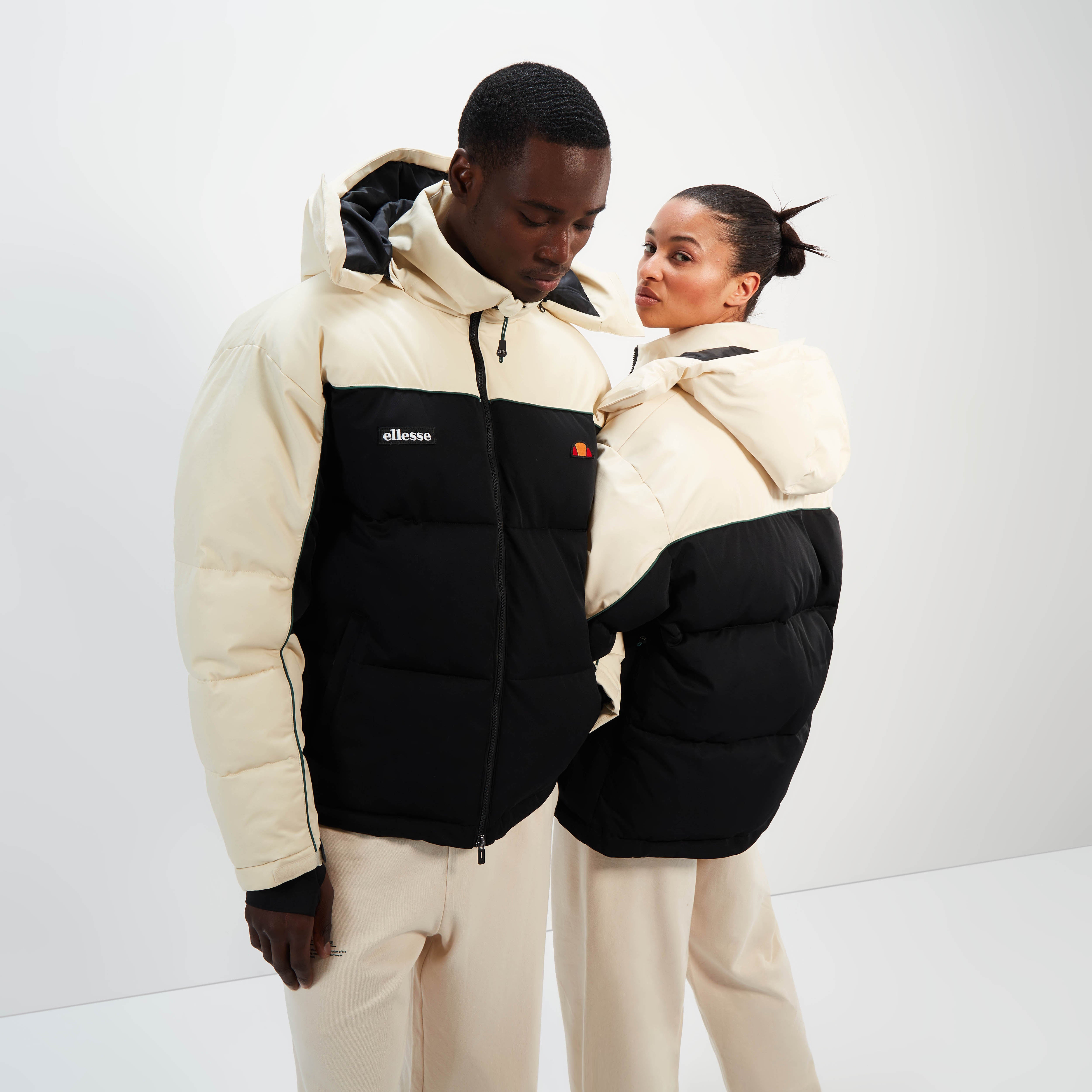 Unisex Sterzing Padded Jacket Black | ellesse UK