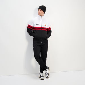 Men's Rimini Track Top White/Black - M