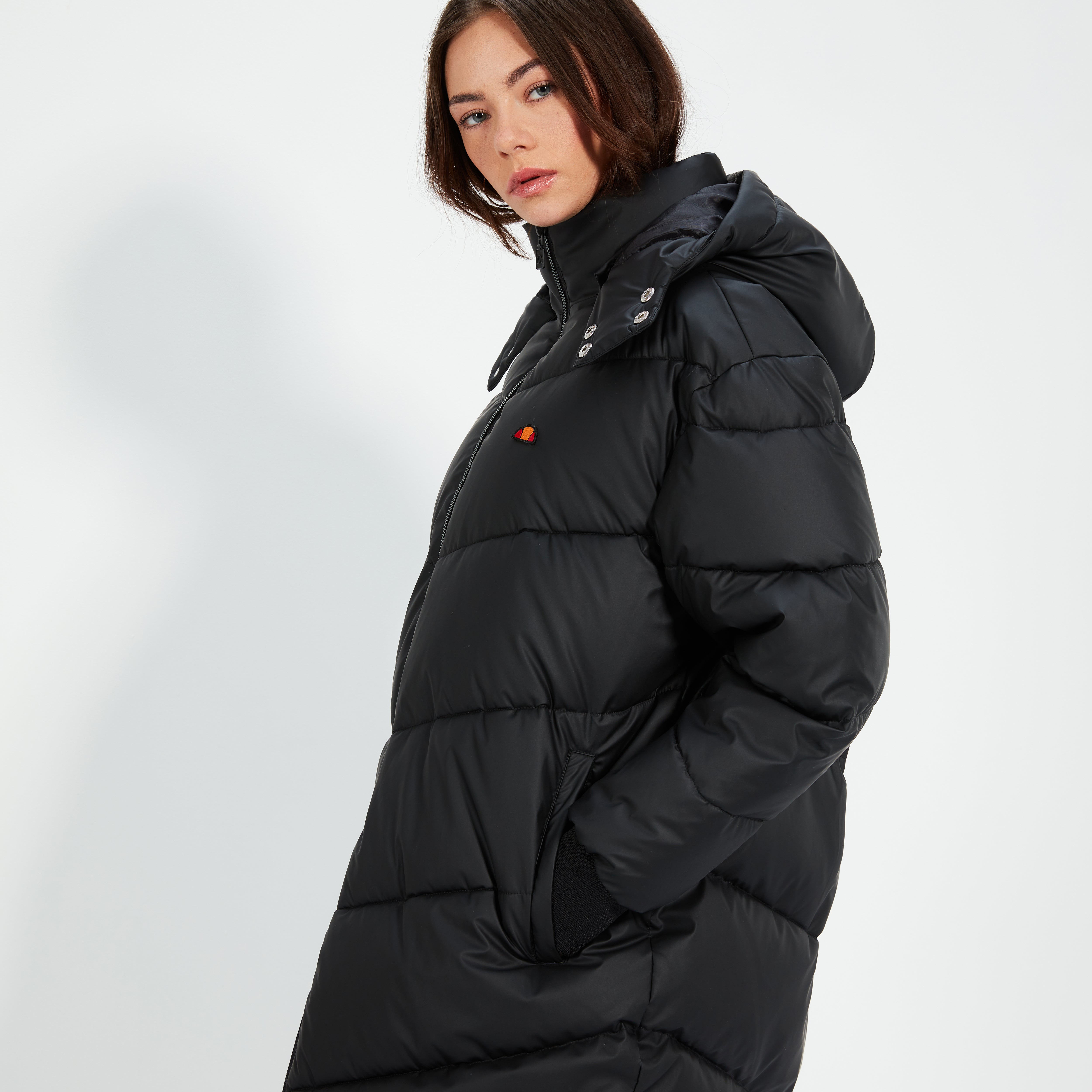 Women's Cortese Padded Jacket Black | ellesse UK