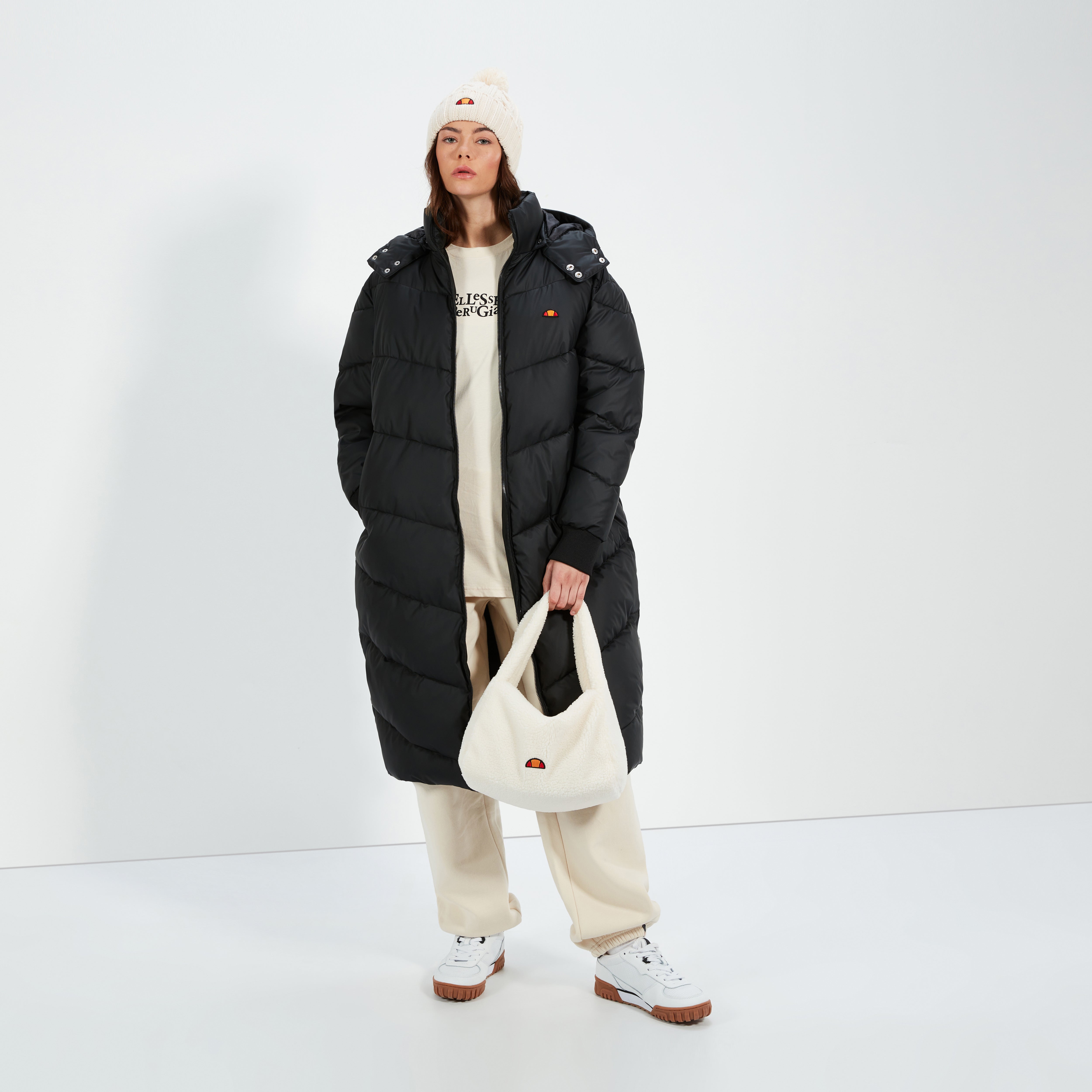 Women's Cortese Padded Jacket Black | ellesse UK