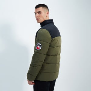 Men's Nebula Padded Jacket Khaki/Black