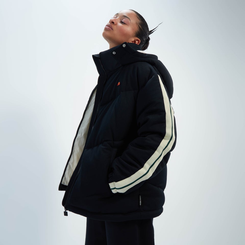 Marialuisa gefütterte Jacke für Damen, Schwarz