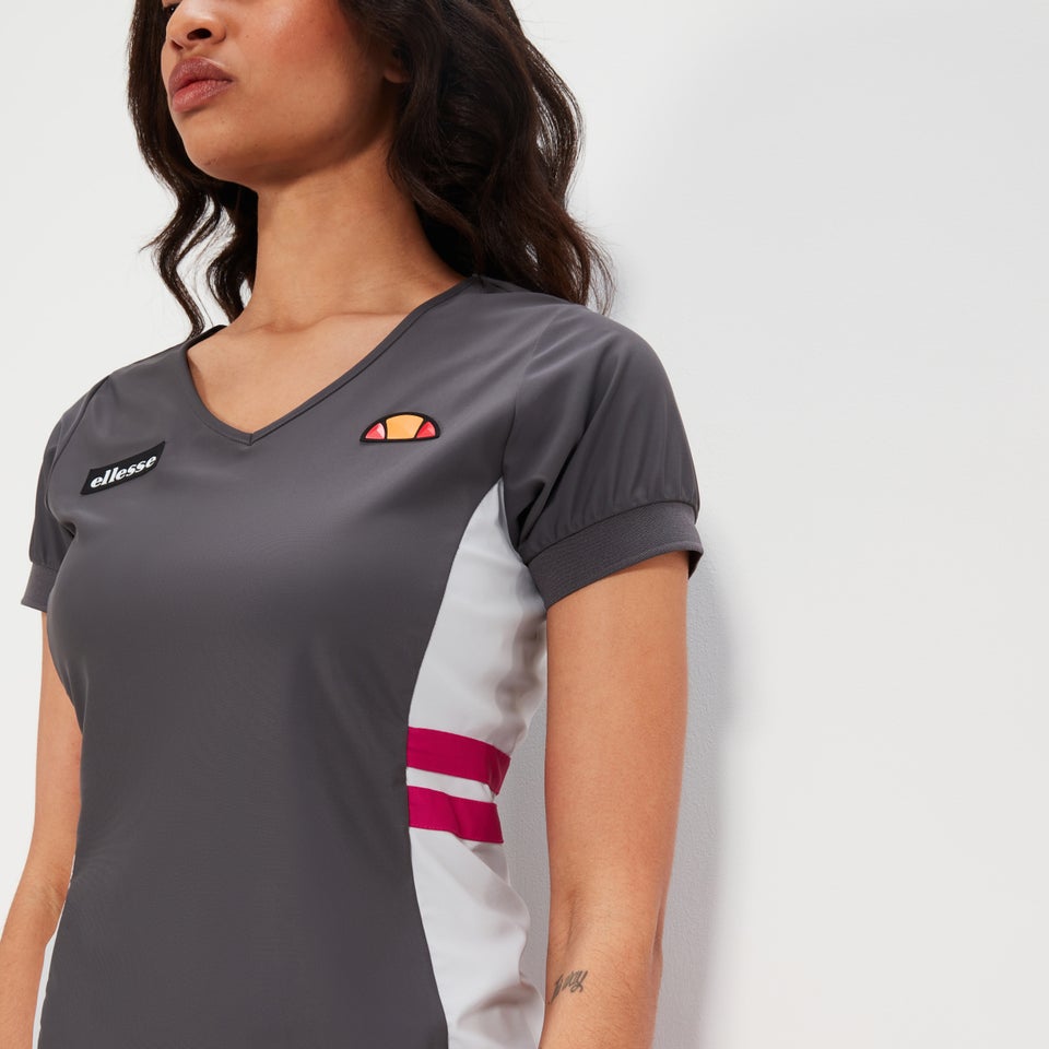 Womens Lowery Tee Dark Grey