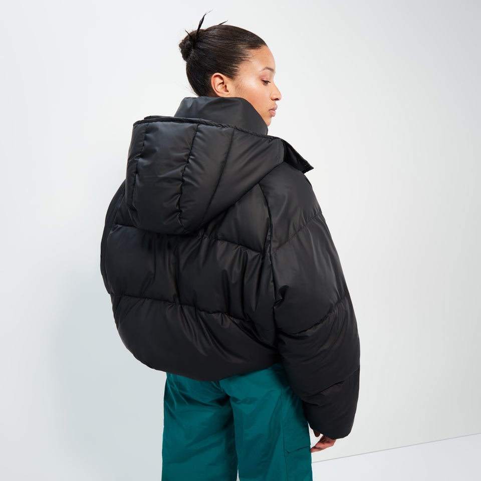 Gefütterte Jacke Casagrande für Damen, Schwarz