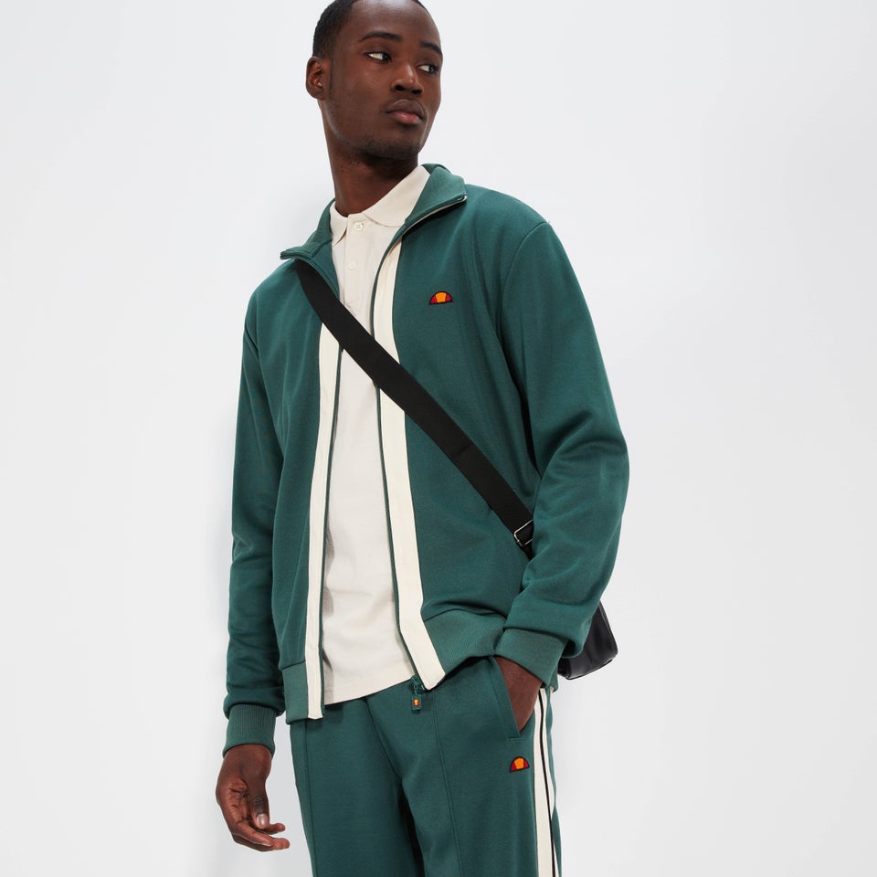 Men's Berlusoni Track Top Dark Green