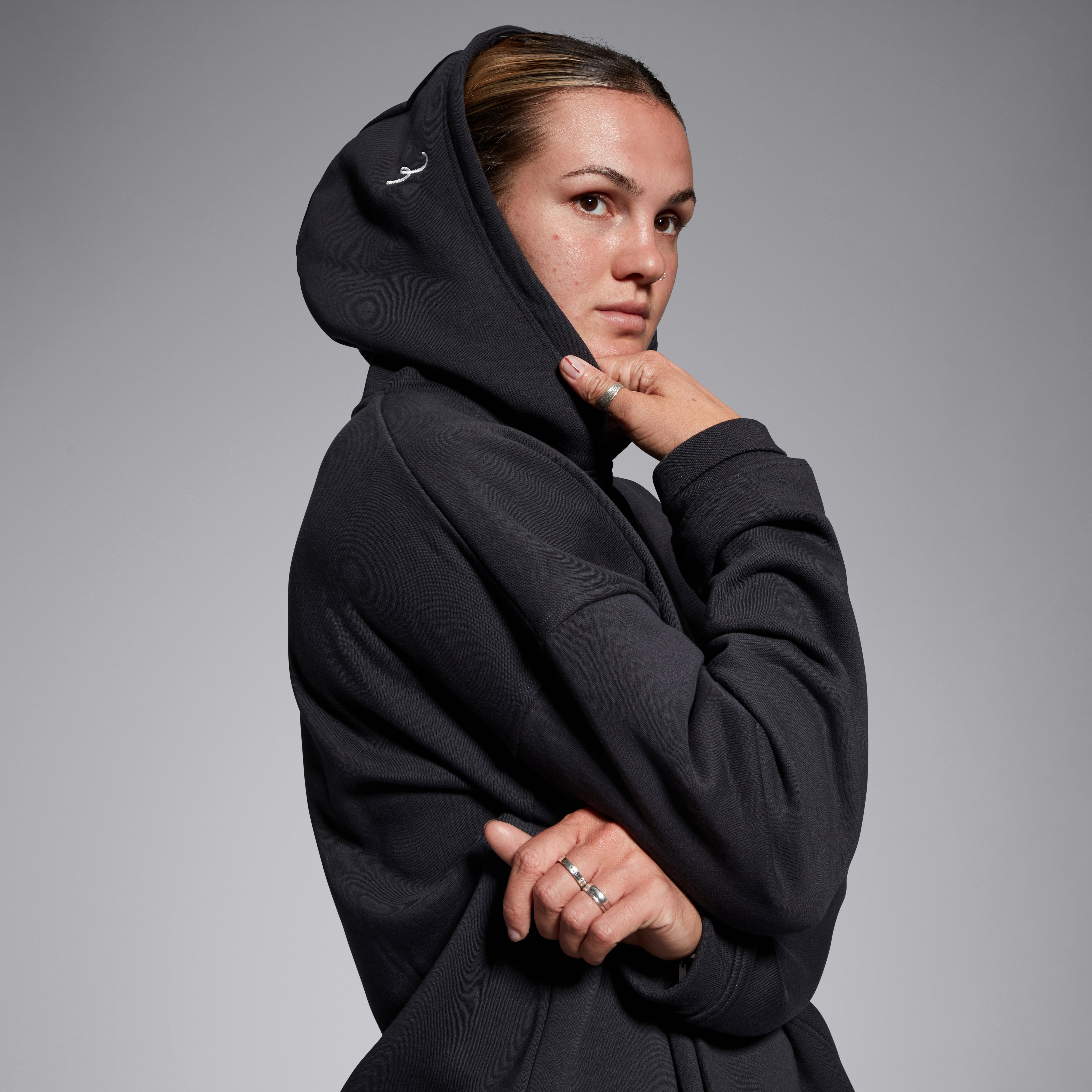 Womens Ellie X CCC Hoodie Black | Canterbury