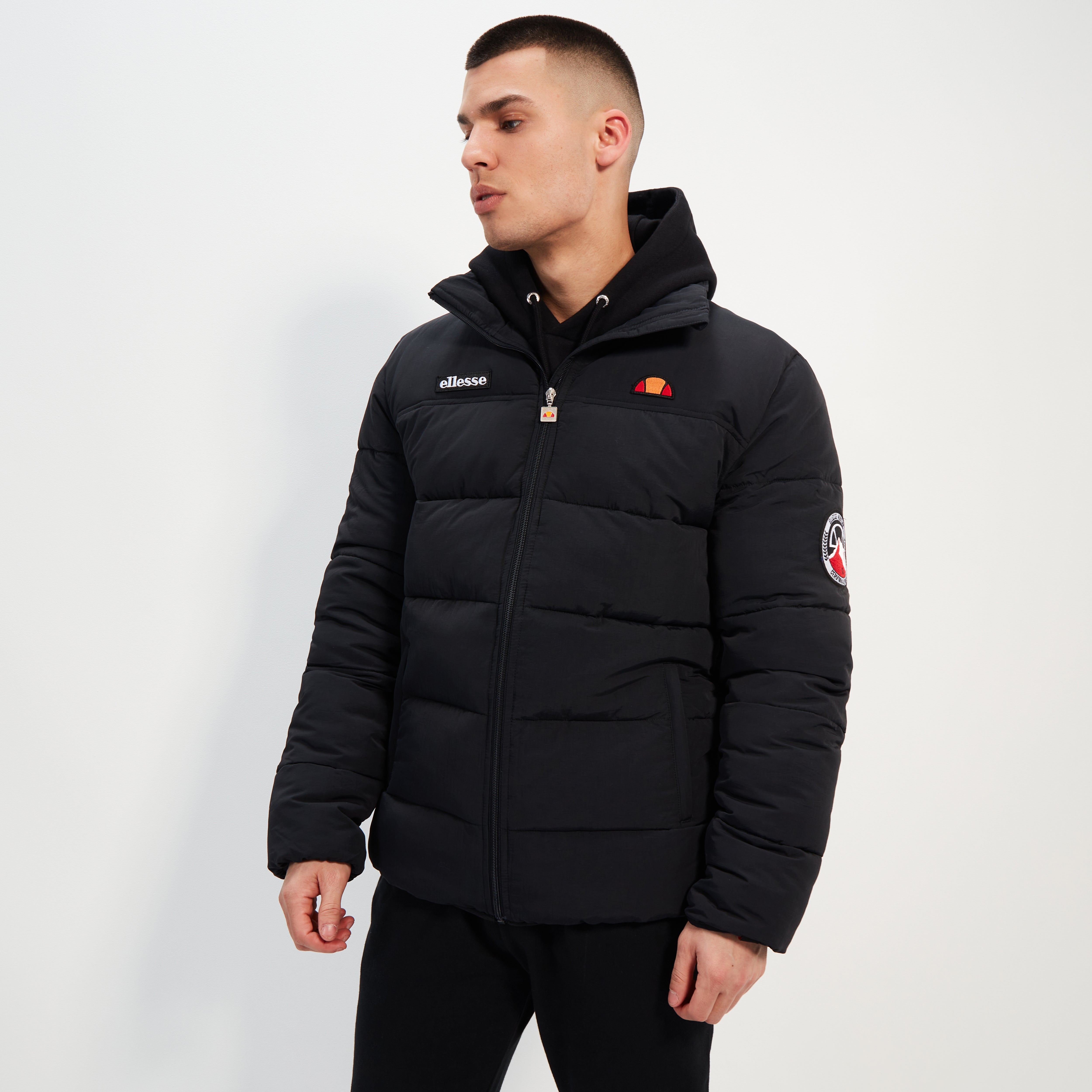 Men's Nebula Padded Jacket Black | ellesse UK