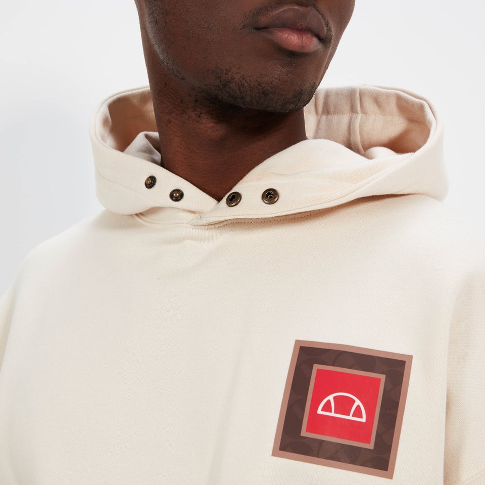 Kapuzenpulli Prerro für Herren, Cremefarben