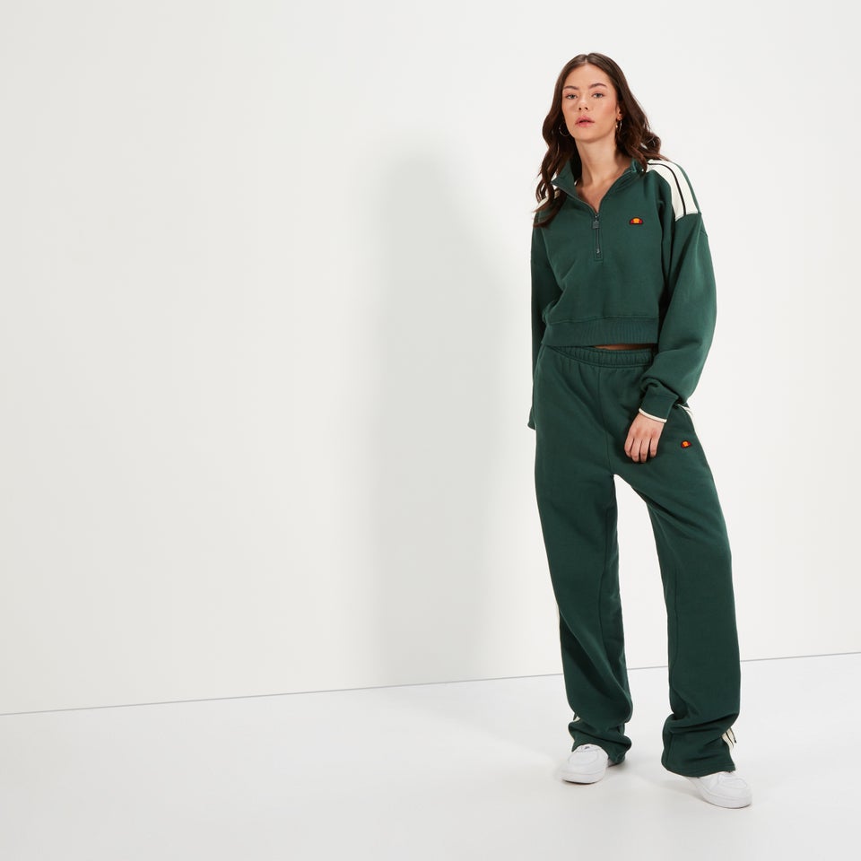 Women's Innocenzo Crop Sweatshirt Dark Green