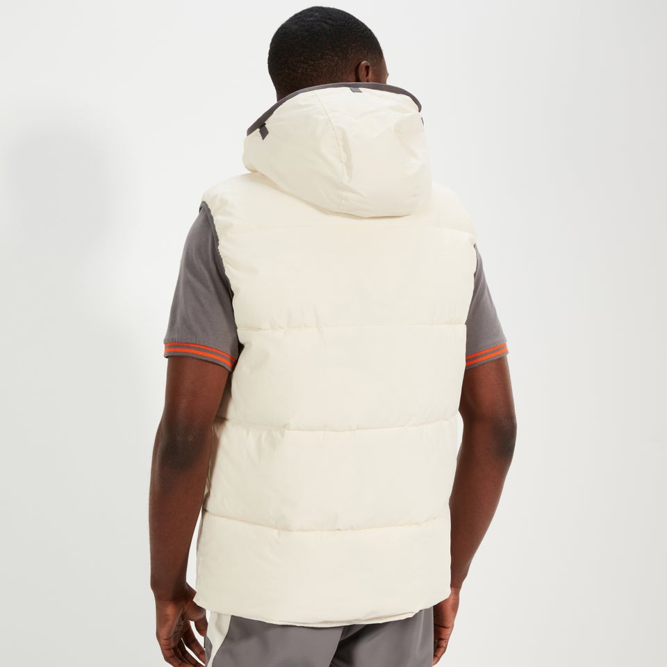Men's Vincolo Gilet Off White