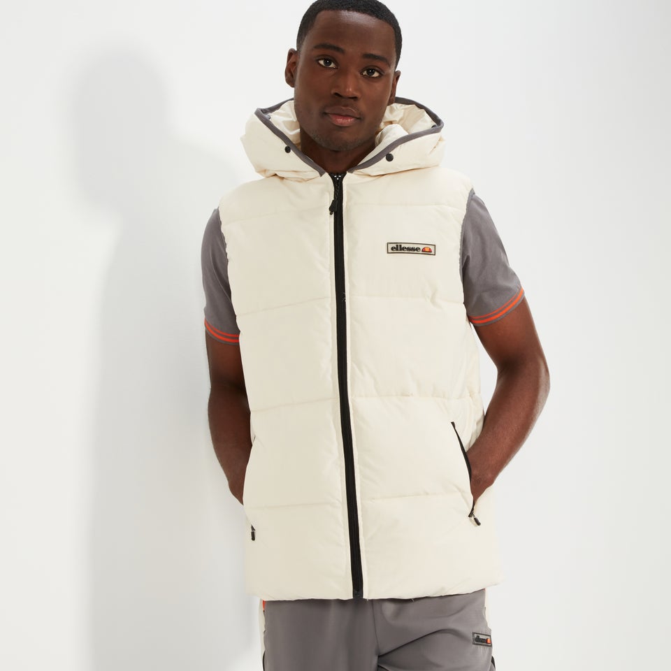 Men's Vincolo Gilet Off White