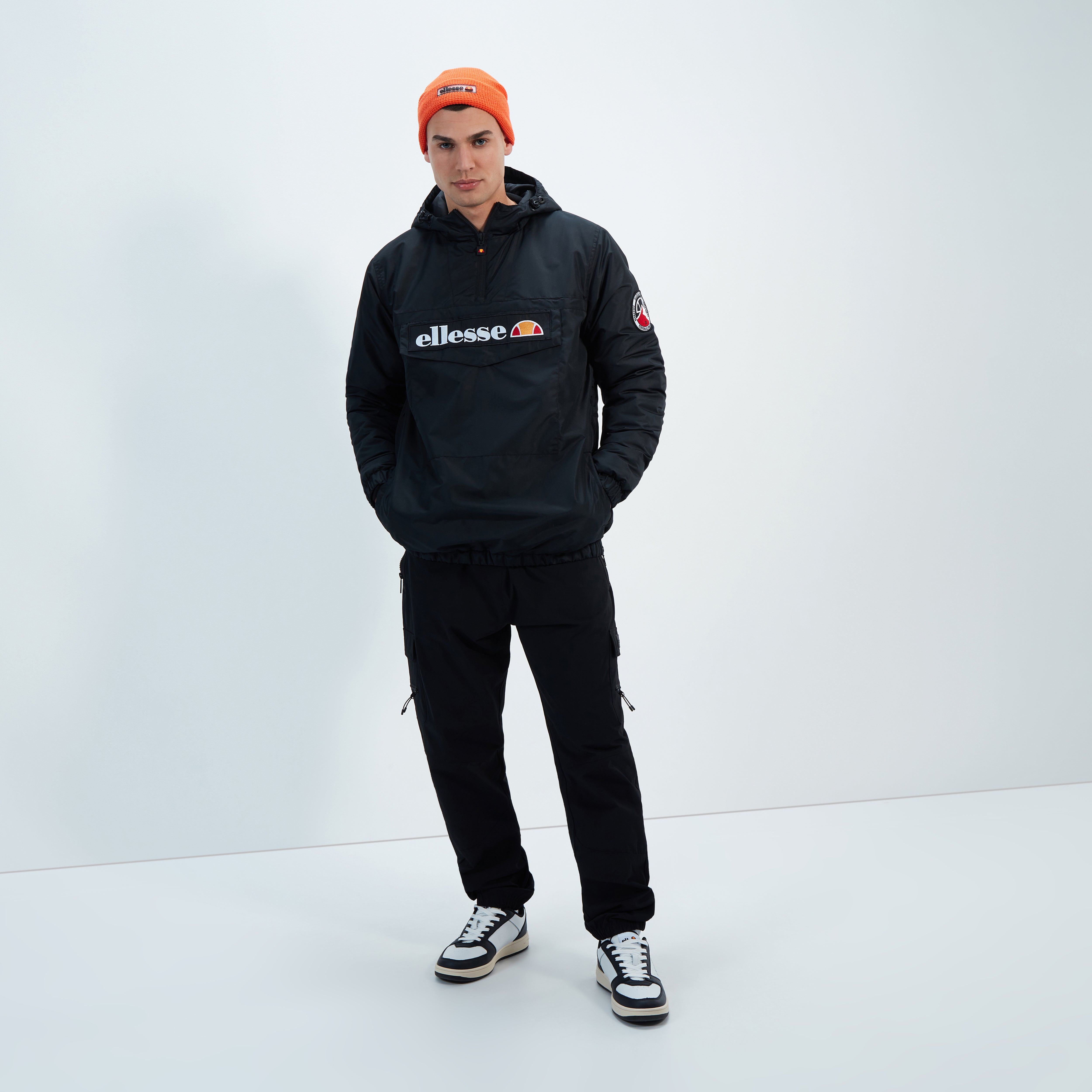 Men's Monterini OH Jacket Black | ellesse UK