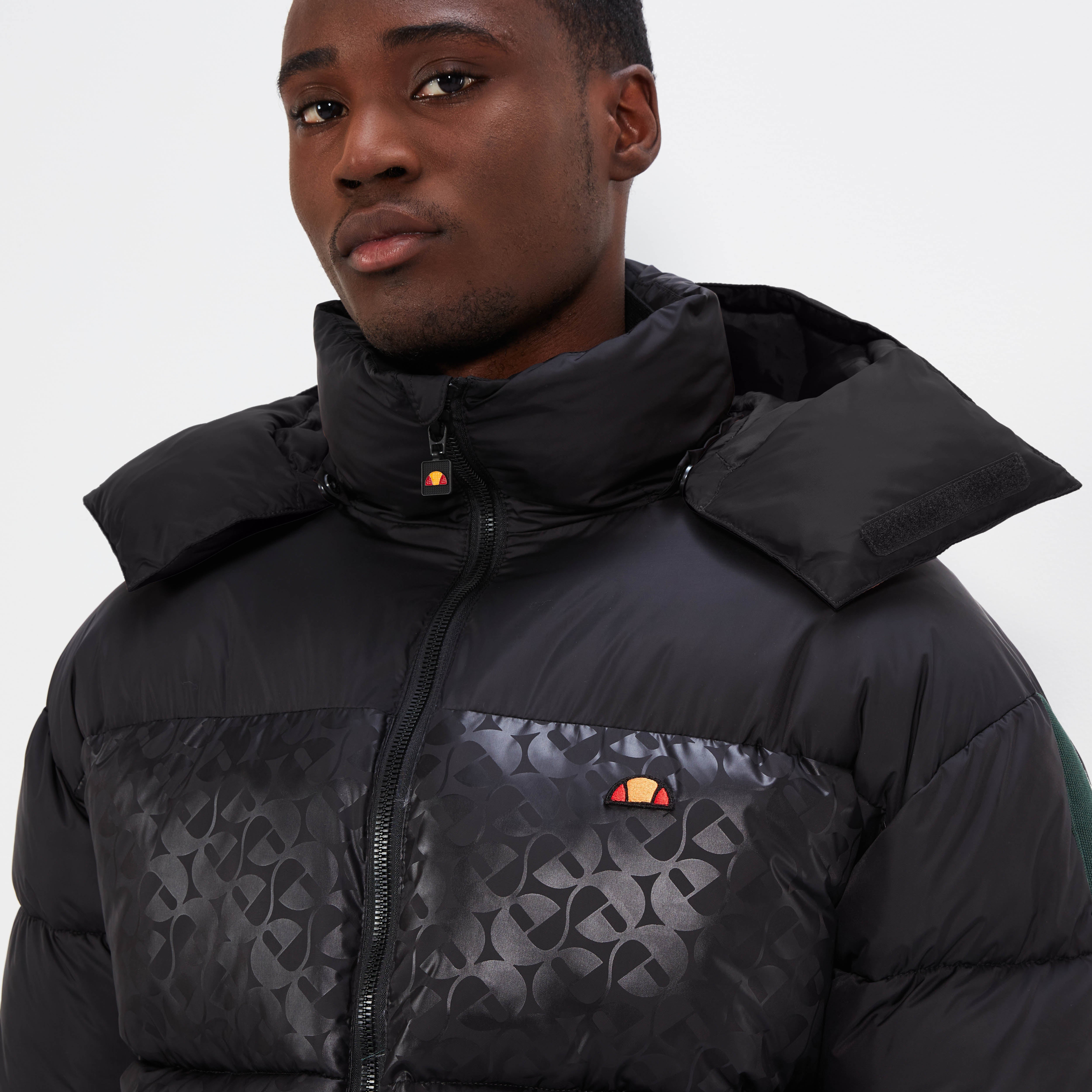 Men's Appiani Padded Jacket Black | ellesse UK