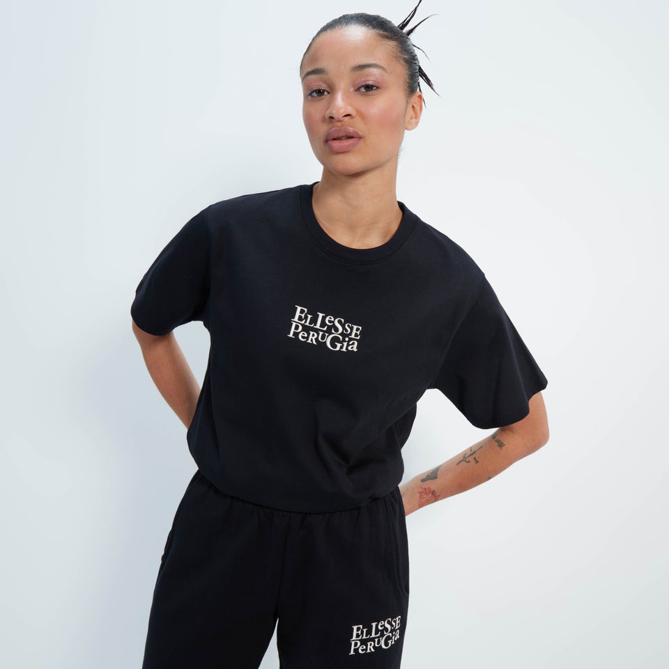 T-Shirt Lorendana für Damen, Schwarz