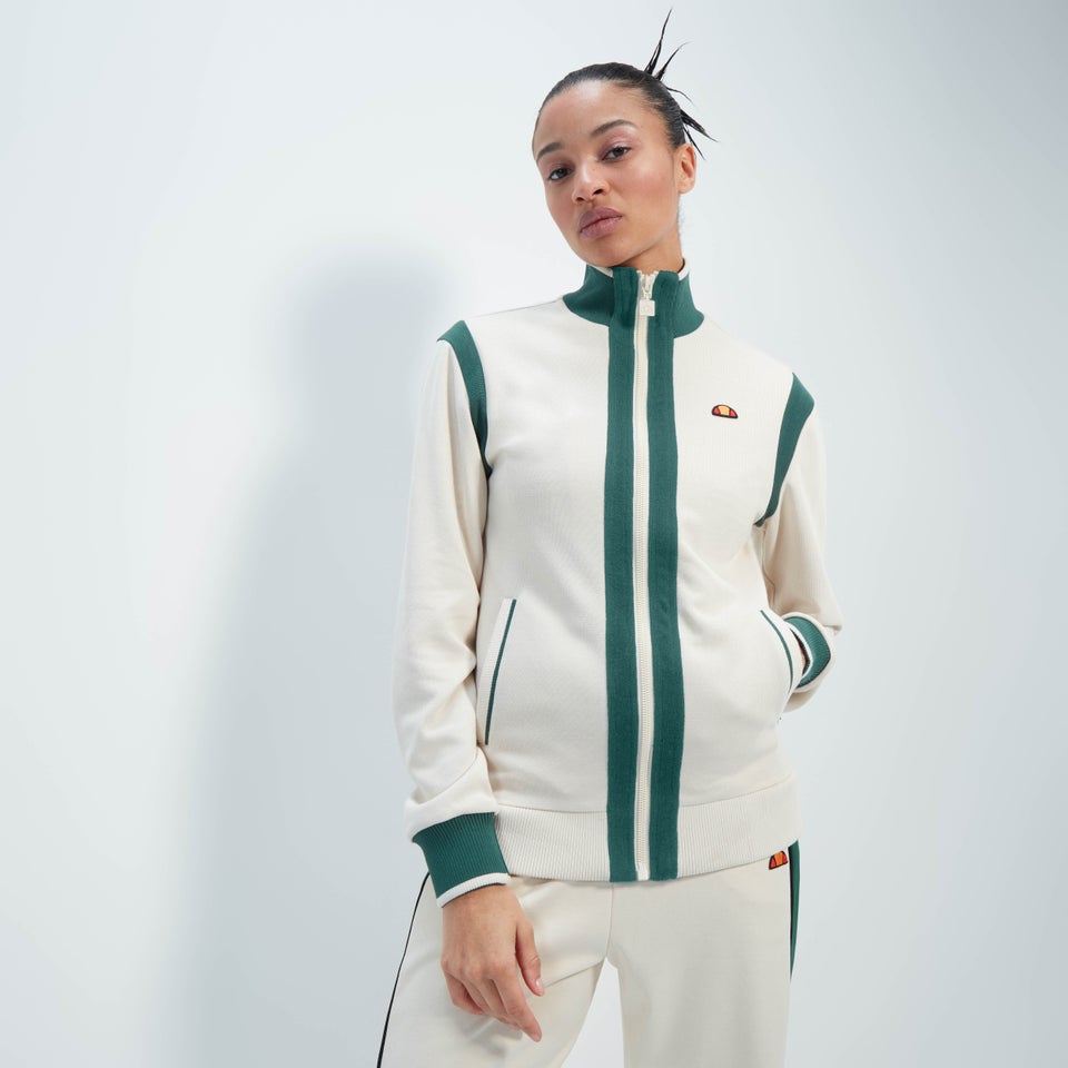 Women's Letteria Track Top Off White