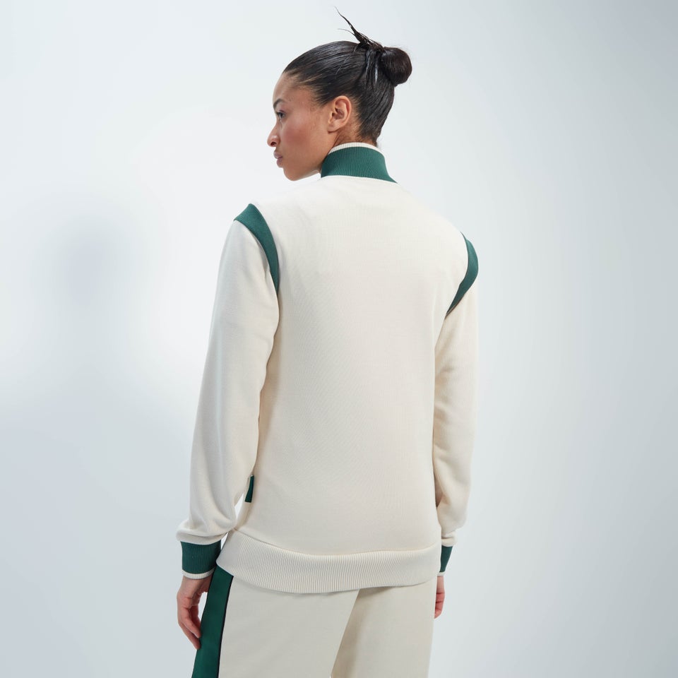 Women's Letteria Track Top Off White