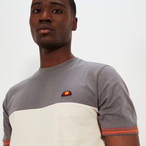 T-Shirt Alenta für Herren, Grau/Altweiß