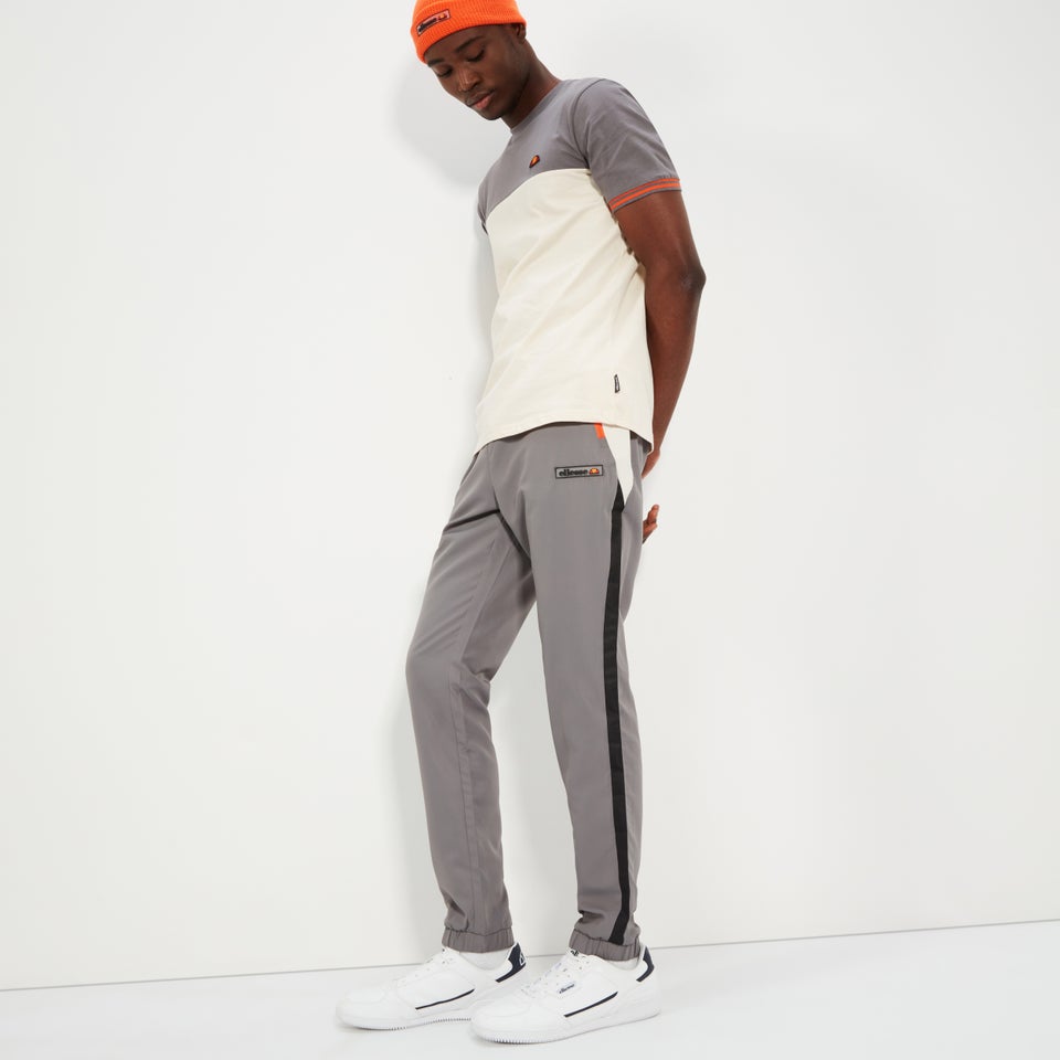 T-Shirt Alenta für Herren, Grau/Altweiß