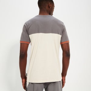 T-Shirt Alenta für Herren, Grau/Altweiß