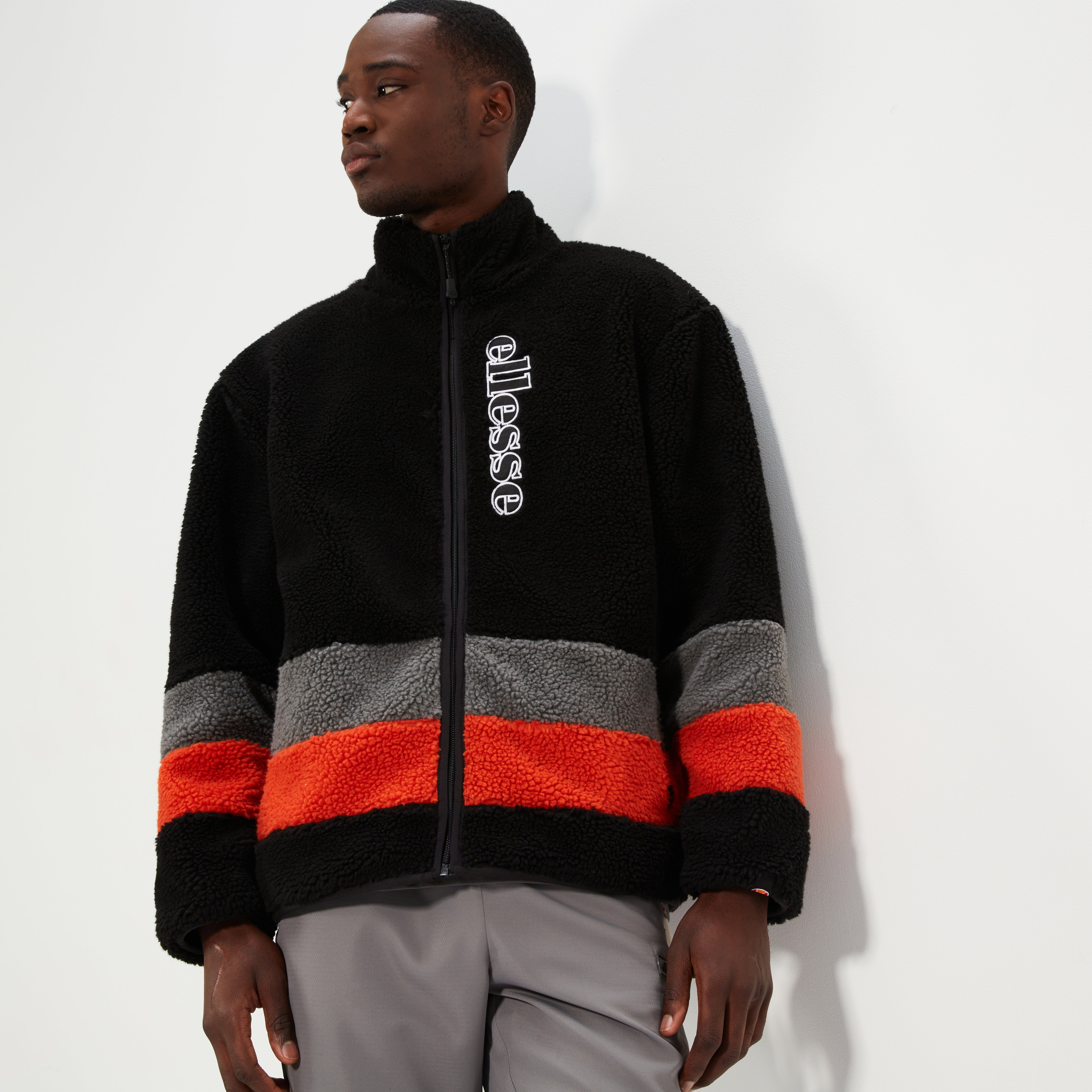 Men's Alpora FZ Jacket Black | ellesse UK