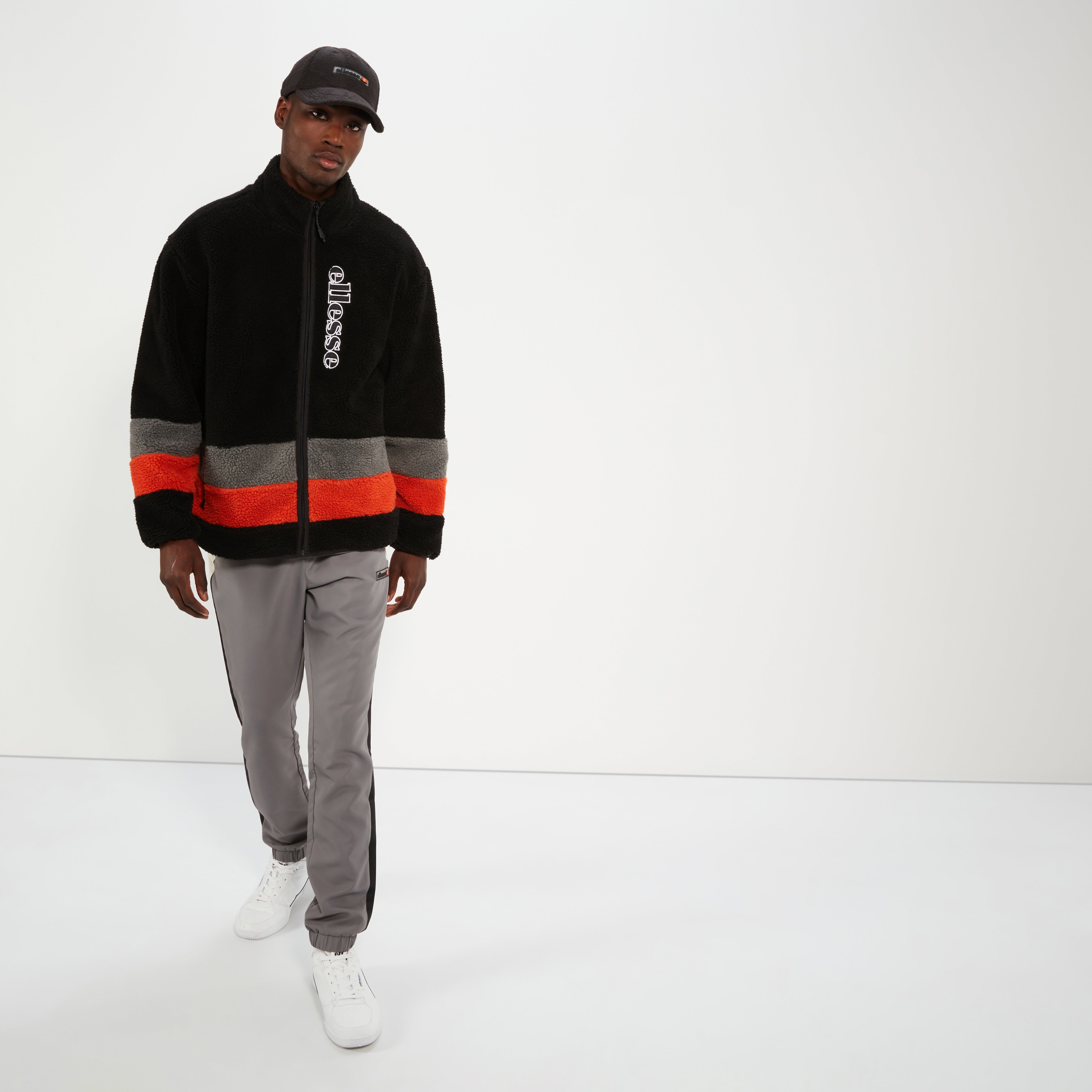Men's Alpora FZ Jacket Black | ellesse UK