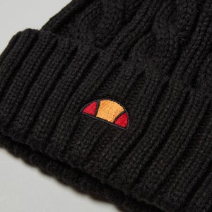 Bommelmütze Hanna für Damen, Schwarz