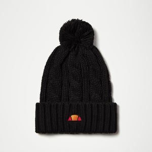 Bommelmütze Hanna für Damen, Schwarz