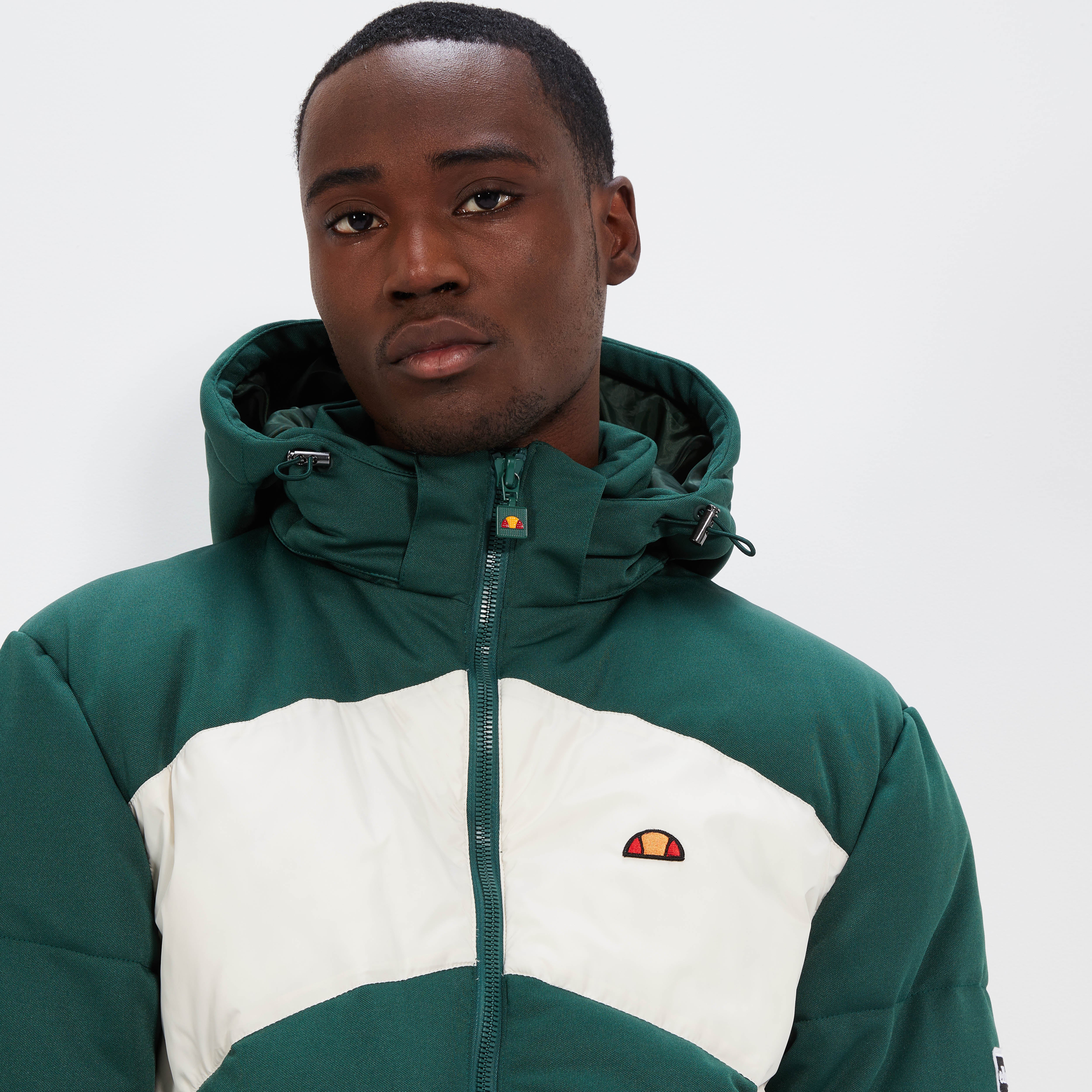 Men's Padolti Padded Jacket Dark Green | ellesse UK