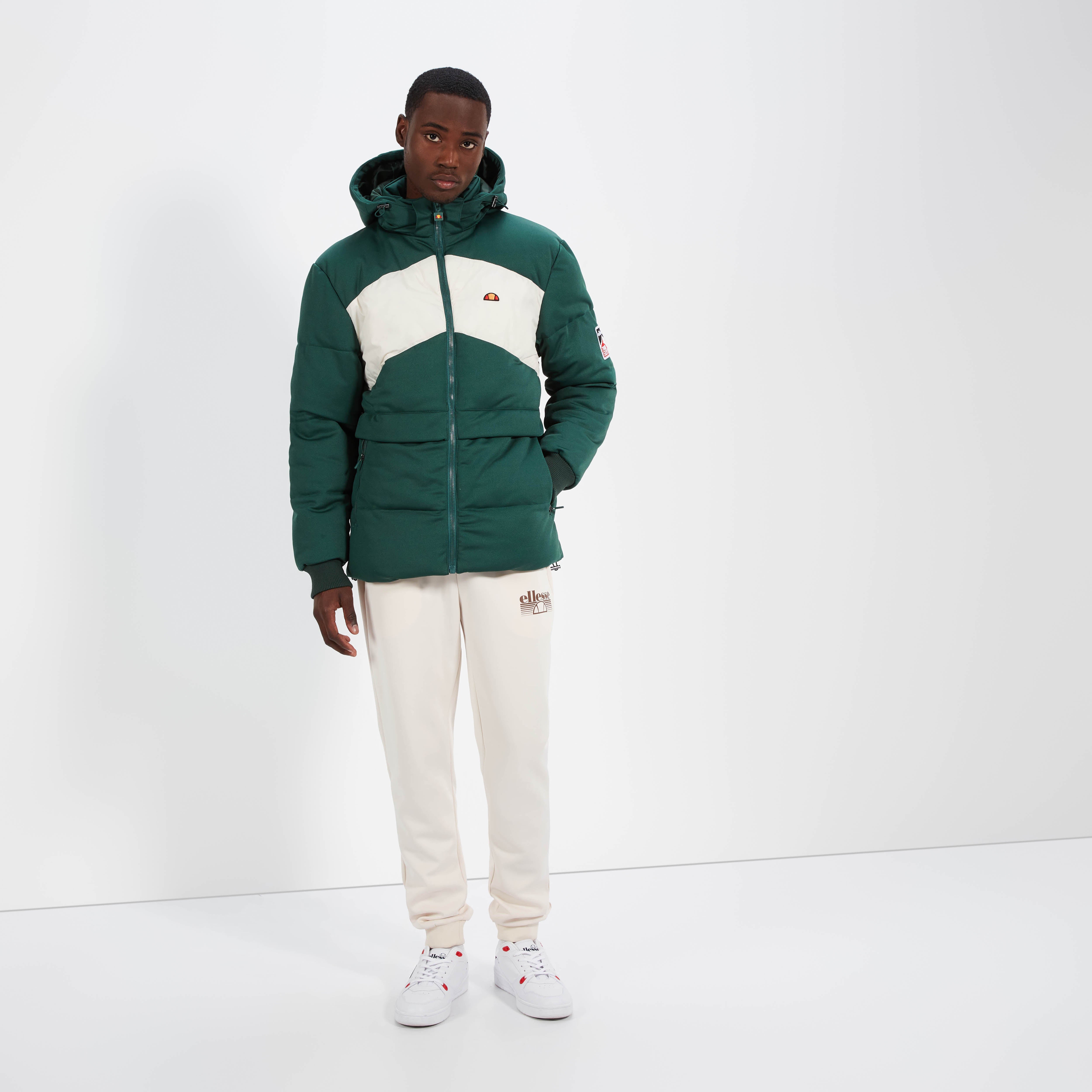 Men's Padolti Padded Jacket Dark Green | ellesse UK