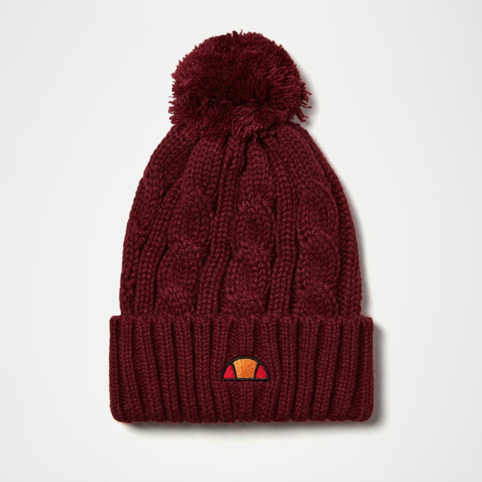 Women's Hanna Pom Pom Beanie Burgundy