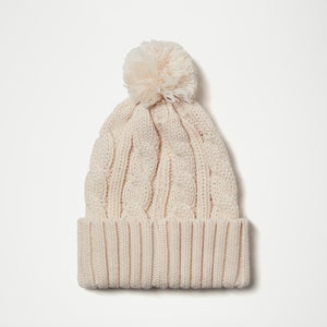 Women's Hanna Pom Pom Beanie Off White