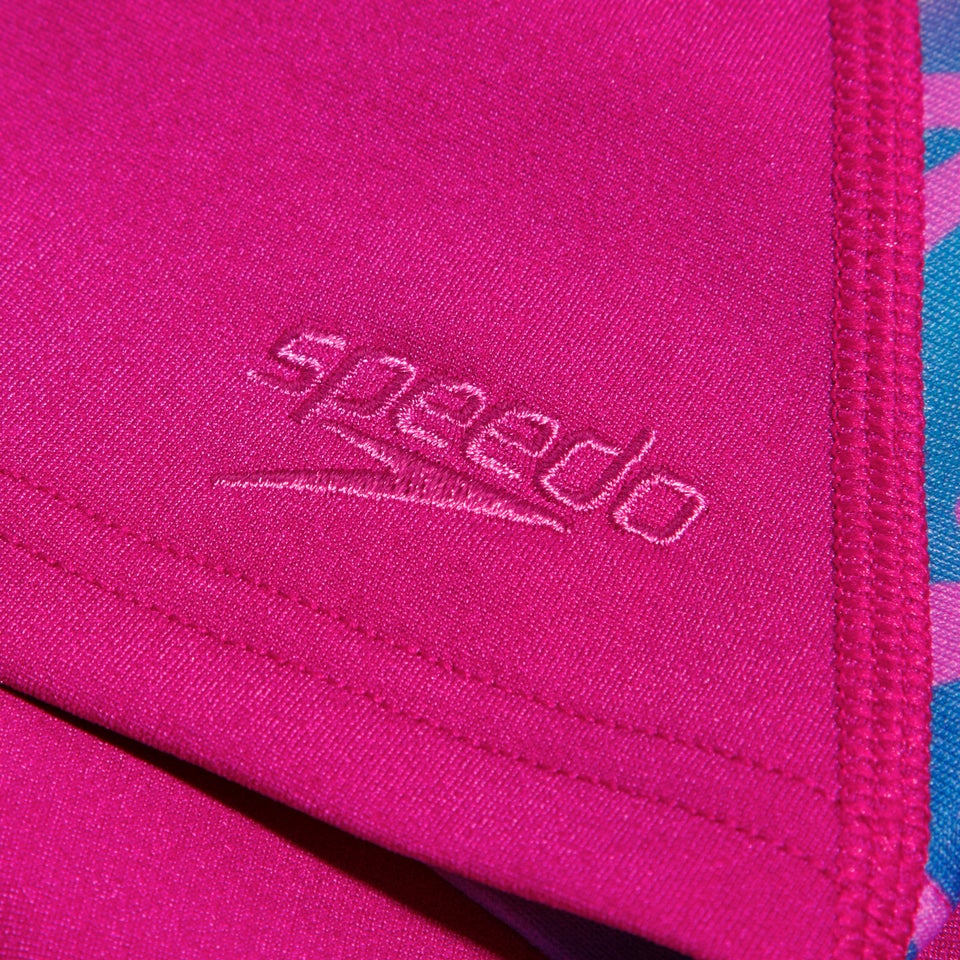 Short Femme Panel imprimé baie