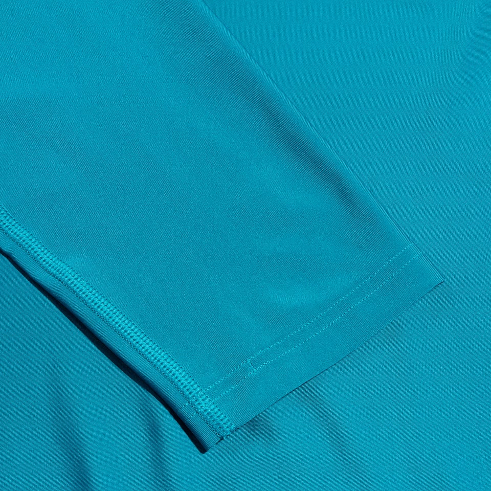 Men's Printed Long Sleeve Swim Tee Teal