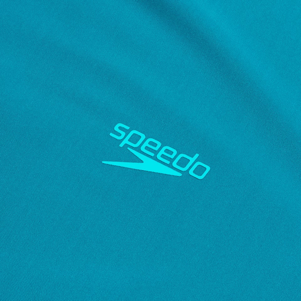 Men's Printed Long Sleeve Swim Tee Teal