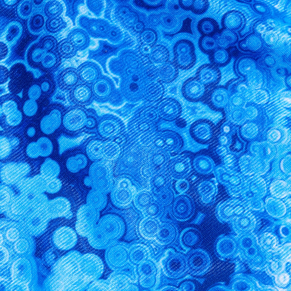 Slip de bain Homme Club Training Allover Digital 5 cm bleu